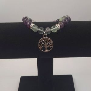 8mm Celtic Crystal Braclet